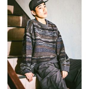 セーター ニット フェアアイルニットプルオーバー メンズ