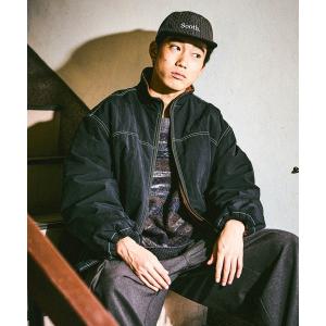 ブルゾン アウター リバーシブルスタンドブルゾン メンズ