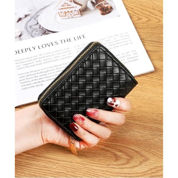 カードケース 「OKUOKU　0909」フェイクレザー ミニジップ カードケース＆お札ケース oku...