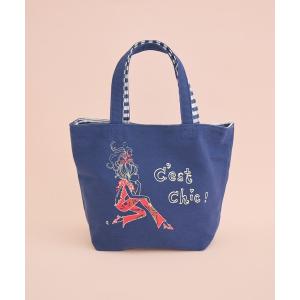 【新品未開封】weekends 男の子女の子ブローチ＆トートバッグ salle de bal（サルデバル） トートバッグ 「 ADo Mizumori / 水森亜土