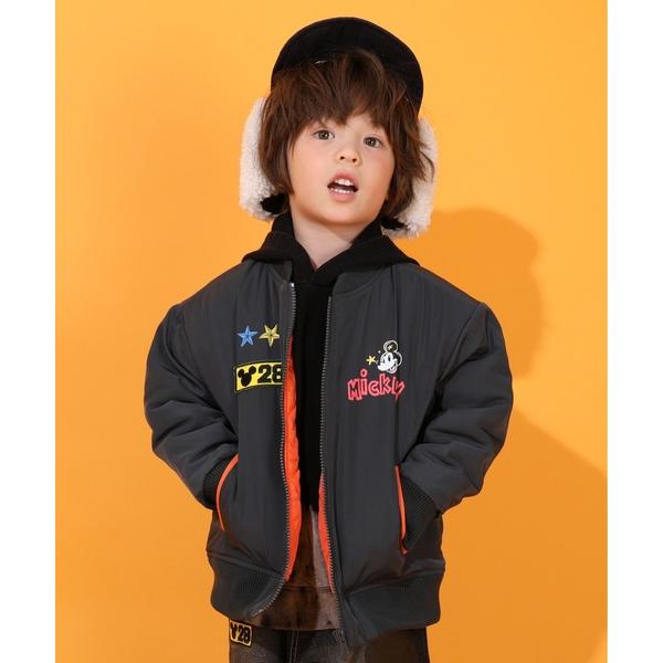ダウン アウター 親子お揃い ディズニー MA-1ブルゾン 0907K キッズ 子供服 男の子 女の...