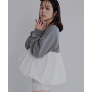tシャツ ペプラムプルオーバー レディース