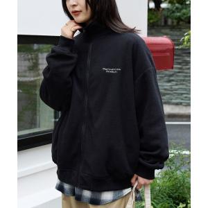 ブルゾン アウター 2WAYリバーシブル フリース/ナイロン オーバーサイズブルゾン / イージーケア「THE CRAFT CREW PRODUCTS