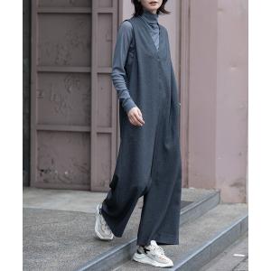 オールインワン メランジツイルコンビネゾン レディース