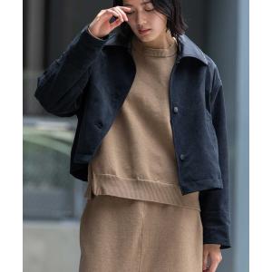 カバーオール ナノコーデュロイ＆デニム×Octaショートカバーオール レディース