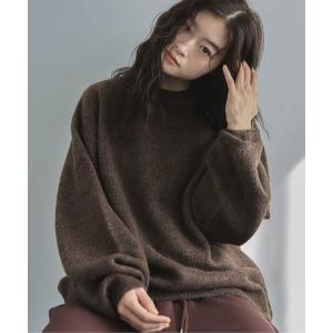 ニット セーター 「ハンドウォッシャブル」ユースフルオーバーニット レディース