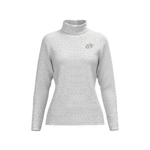 ブラウス シャツ WOMEN マイクロZOYロゴプリント 長袖シャツ レディース