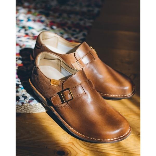 スリッポン レッドウッドリバー レディース R03A ベルト付スリッポン レディース