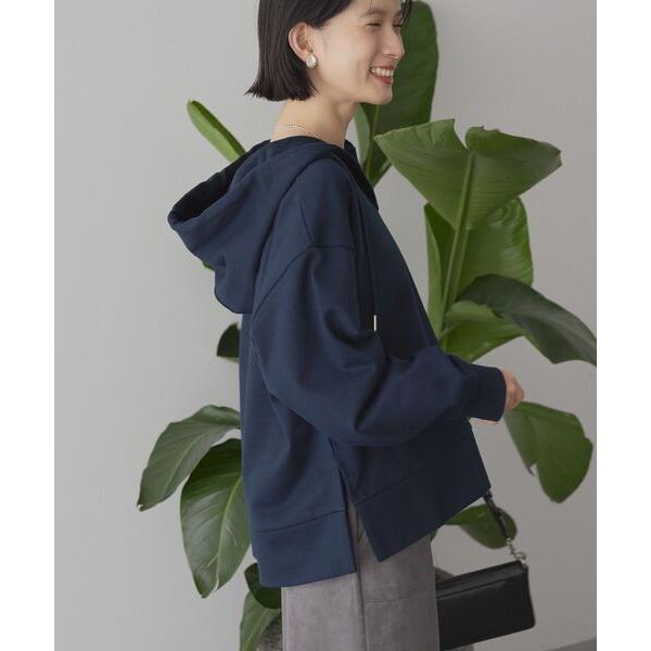 トレーナー スウェット スキッパー裏毛パーカー レディース