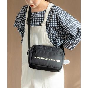ショルダーバッグ バッグ 2WAYファスナープリントショルダーバッグ「撥水加工」 レディース メンズ