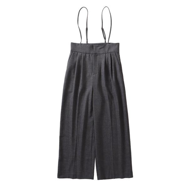 スラックス パンツ B7 / shoulder wide pants(ショルダーワイドパンツ) レデ...