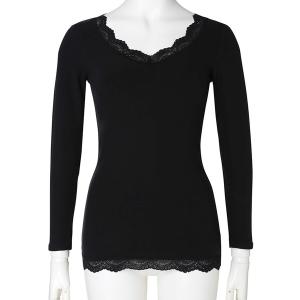 インナーシャツ 肌着 キッドブルー -２５起毛ベア天 - -KICC304 -kidblue レディース