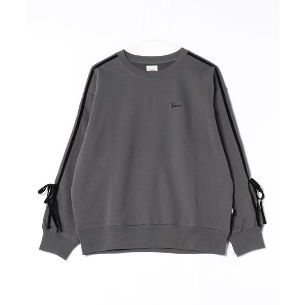 トレーナー スウェット VANS ヴァンズ W Ribbon line SWT スウェットクルー 1...