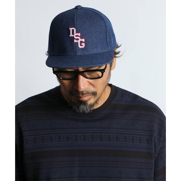キャップ 帽子 DUFFER ORIGINAL DENIM FLAT VISOR CAP：デニム フ...