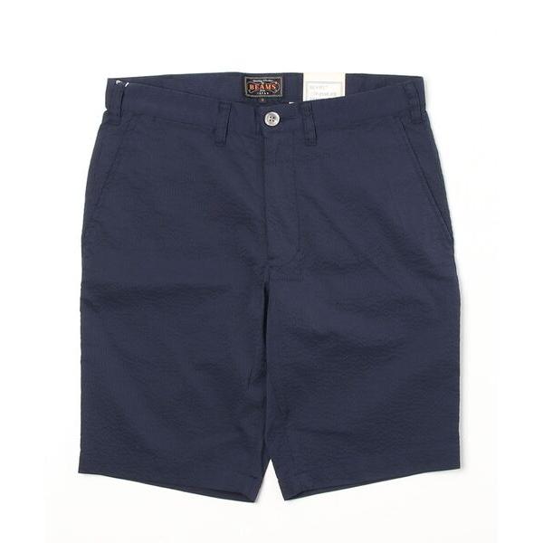 「BEAMS PLUS」 ハーフパンツ MEDIUM ネイビー メンズ