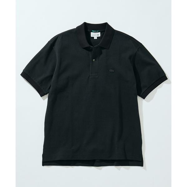 「LACOSTE」 半袖ポロシャツ 5 ブラック メンズ
