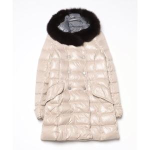 「DUVETICA」 ダウンコート 42 ベージュ レディース