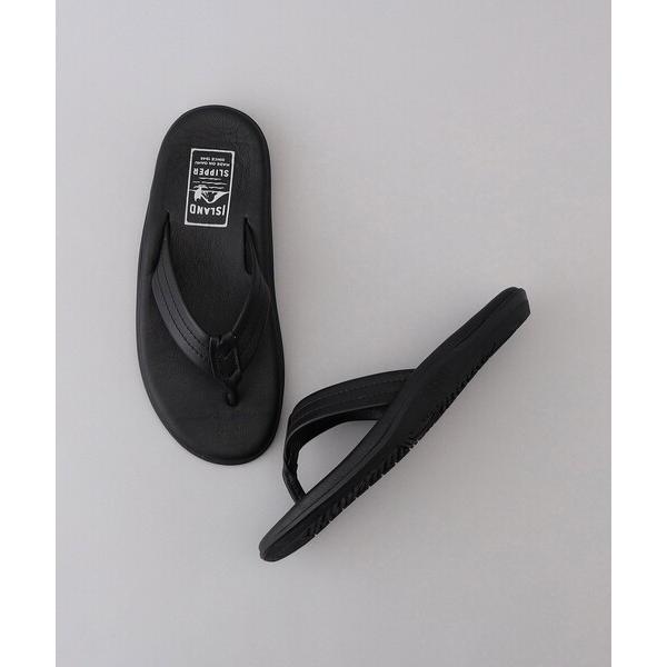 「FREAK'S STORE」 「ISLAND SLIPPER」フラットサンダル 7 ブラック レデ...
