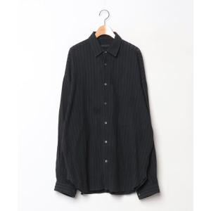 「JUHA」 長袖シャツ 4 ブラック メンズ