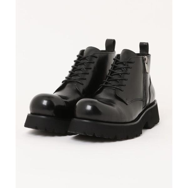 ブーツ 「RAUDi」メンズ レ-スブ-ツ メンズ