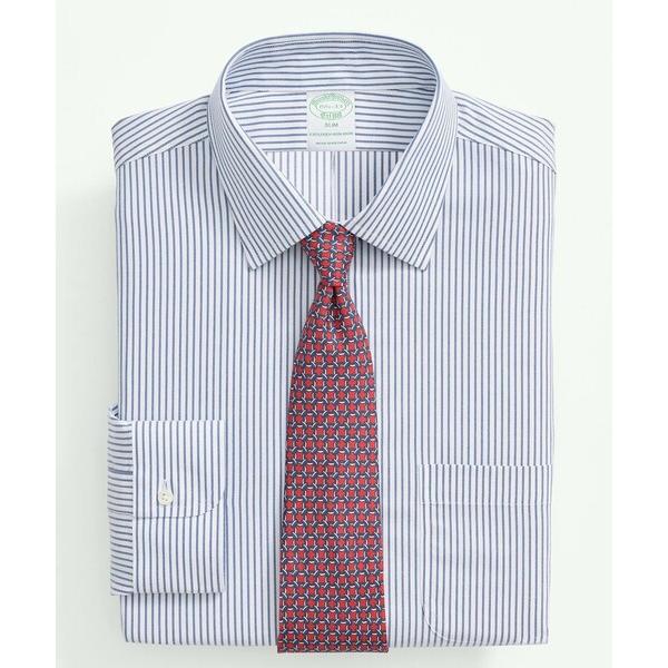 フォーマル シャツ Brooks Brothers Explorer　コットンブレンド　ストライプ　...