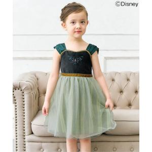 ワンピース ディズニーキャラクターチュールワンピース キッズ 子供服 女の子