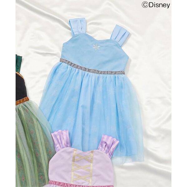 ワンピース ディズニーキャラクターチュールワンピース キッズ 子供服 女の子