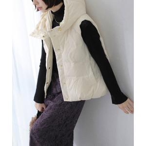 ブルゾン アウター ダウンベスト レディース