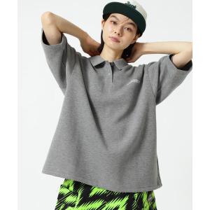 ポロシャツ ポロ 「Jack Bunny!!」T/Rダンボール五分袖ポロシャツ レディース