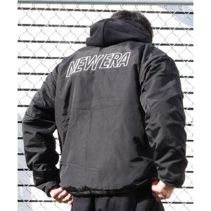 ニューエラ コート ジャケット 「ムラサキスポーツ限定」NEW ERA/ニューエラ FLEECE REVERACKET ジャケット 14877294/14877295 メンズ レディース