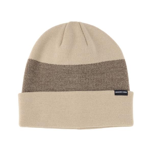 ニット帽 ニットキャップ 25 MIX LINE BEANIE/DCロゴラベルワンポイントラインニッ...