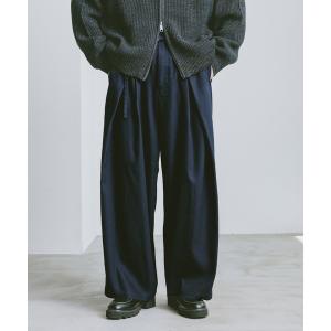 EMPORIO ARMANI スラックス 「エンポリオ アルマーニ」タック入り