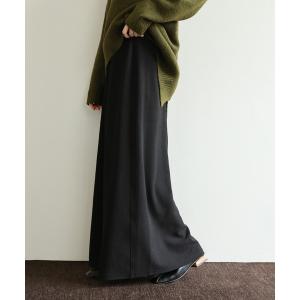 スカート 「Et」Cut Georgette Narrow Skirt