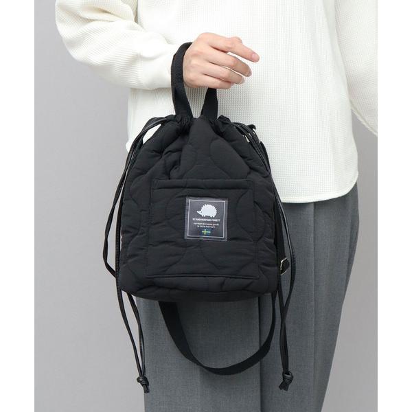 ショルダーバッグ バッグ 撥水ナイロン キルティング 2WAY 巾着バッグ レディース メンズ