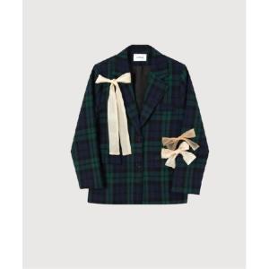 LA POMME petit（ラポミ・プチ） ジャケット テーラードジャケット Dot