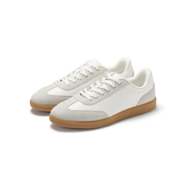 スニーカー 紳士　柔らかい中敷を使用した　コンビネーションスニーカー メンズ