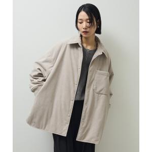 ブルゾン アウター コーデュロイ中綿CPO レディース