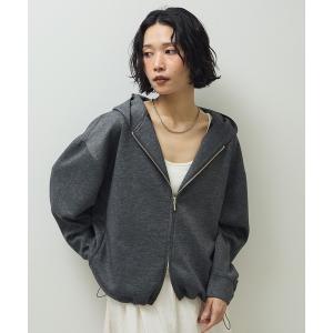 パーカー ダンボールZIPパーカー レディース