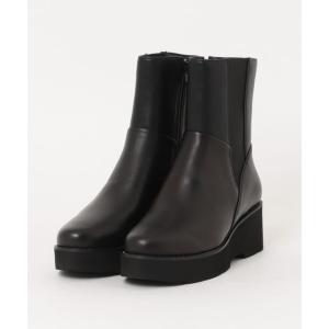 ブーツ 厚底コンフォートサイドゴアブーツ レディース