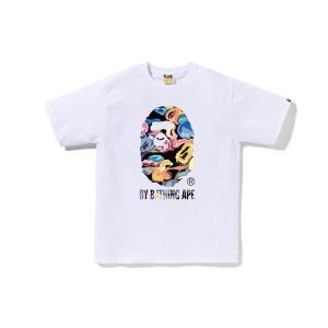トップス ABATHINGAPE ABC CAMO NYC TEE ABC CAMO NYC LOGO TEE | bape.com