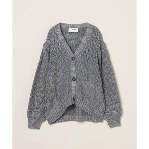 ニット セーター スパークリング カーディガン レディース