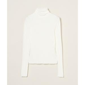 ニット セーター シルクカシミヤ タートルネック レディース