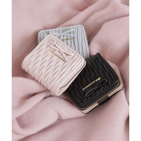 財布 ミニリボンパフィーウォレット レディース