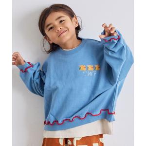 トレーナー  マエウシロプリントトレーナー キッズ 子供服 男の子 女の子
