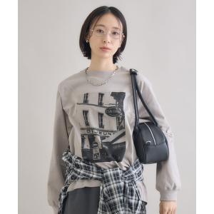 tシャツ SUGAR ROSE フォトプリントロンT レディース