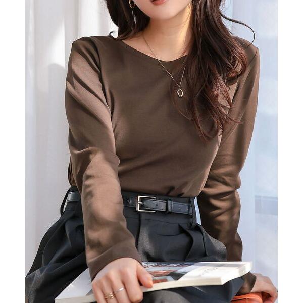 tシャツ 「 低身長向けサイズ 」 選べる3サイズ ベーシック長袖Tシャツ レディース