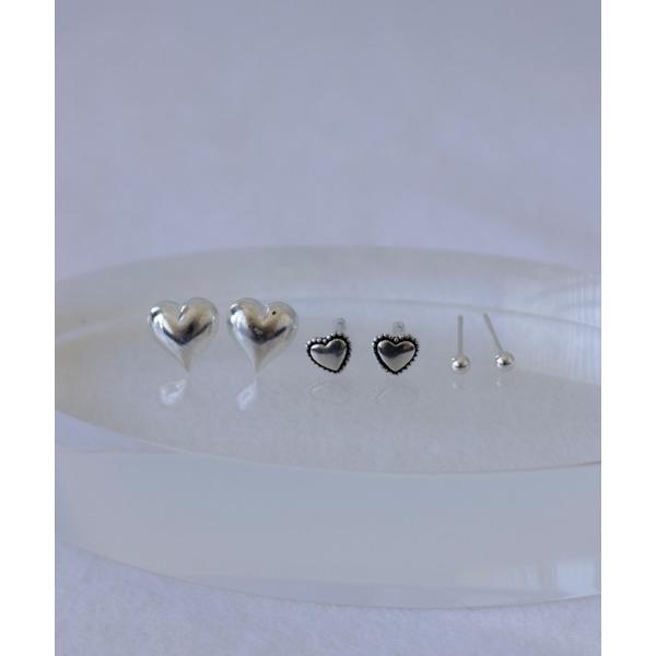 ピアス 「silver925」HeartStonePierceSET / ハートストーンミニピアスセ...