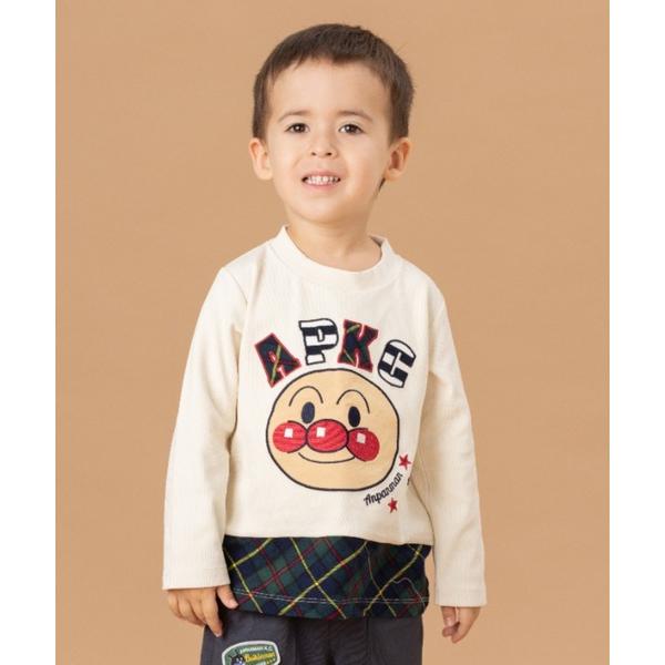 切替アップリケプルオーバー キッズ 子供服 男の子 女の子