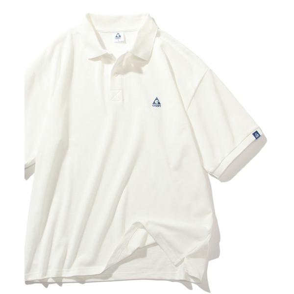 「GERRY」 半袖ポロシャツ LL ホワイト メンズ