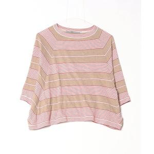 「45R」 半袖カットソー FREE ベージュ レディース